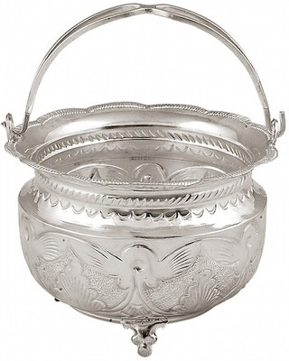 

Arkina Diamonds Decorative Showpiece - 5 cm(Silver, Silver)