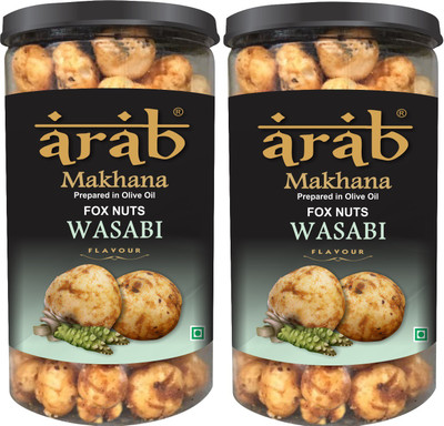 

Arab Roasted Makhana - Wasabi(160 g, Pack of 2)
