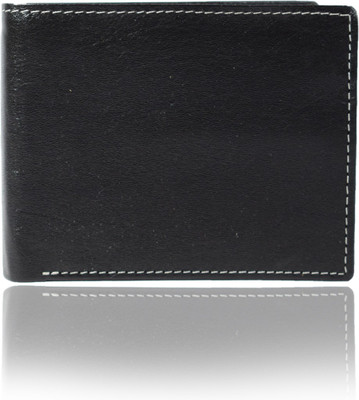 

Zeebros Men Black Genuine Leather Wallet(7 Card Slots)