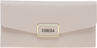 

Esbeda Women Grey Artificial Leather Wallet(9 Card Slots), L-grey