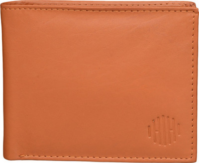 

Hide & Hues Men Tan Genuine Leather Wallet(11 Card Slots)