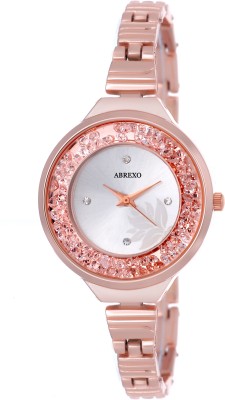 Abrexo Abx5016-Ladies White Rose Excluisve Designer LIT SERIES Watch  - For Women   Watches  (Abrexo)