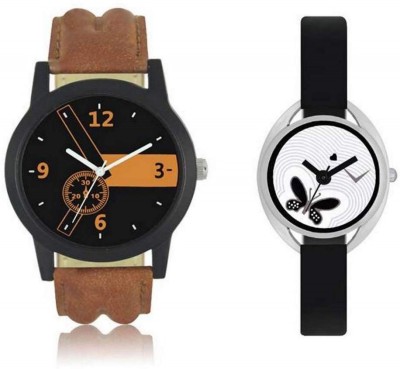 FASHION POOL LOREM & VALENTINE MOST STYLISH & STUNNING ROUND DIAL COUPLE COMBO WATCH WITH BLACK & ORANGE COLOR WATCH WITH OVAL DIAL BLACK BUTTERFLY DESIGN WATCH WITH PEARL WHITE COLOR WATER MARK DIAL GRAPHICS WATCH WITH JET BLACK COLOR WATCH WITH LEATHER & RUBBER TRENDY, COOL & FASHIONABLE DESIGNER    Watches  (FASHION POOL)