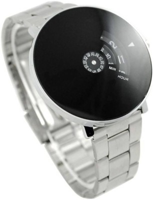 TWIT TW001M010 Black Round Dial Stainless Steel Watches For Men & Womens Watch  - For Boys & Girls   Watches  (TWIT)