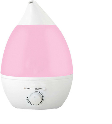 

Shrih Ultrasonic Cool Mint Humidifier Portable Room Air Purifier(Pink)