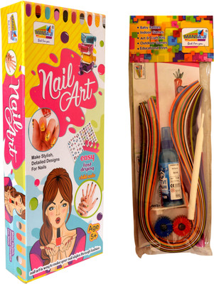 

Mansaji Nail Art and Paper Quilling No.1 (Combo Pack of 2)