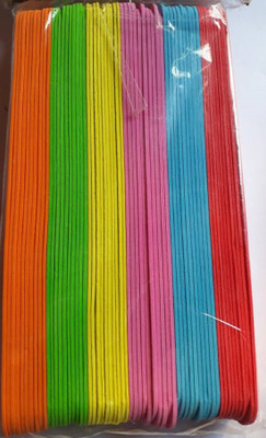 swing arts Foam Ice Cream Sticks For Art & Craft - Big