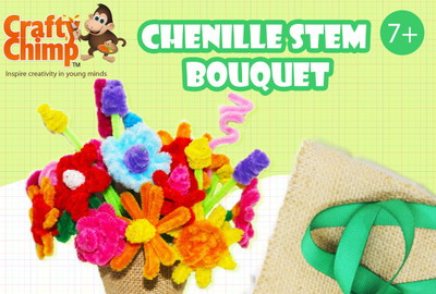 

Crafty Chimp Chenille Stem Bouquet