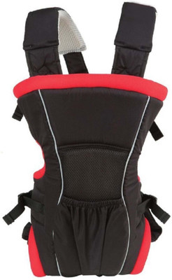 

Welo High Quality Baby Carrier with Strong Belt 4 in 1 Position Baby Carrier(Black, Front Carry facing in)
