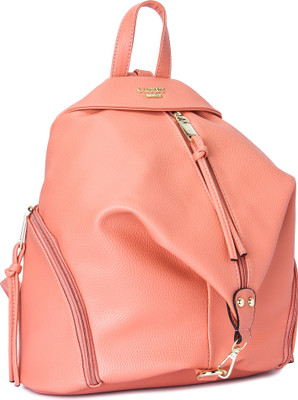 

Cathy London Designer 10 L Backpack(Pink), Peach