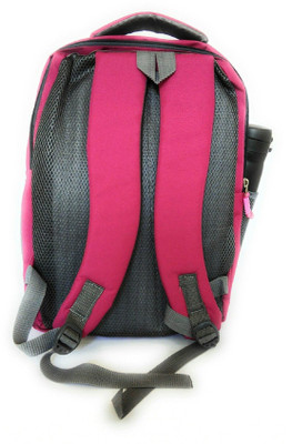 

Must Visit Back pack Pink and Green Waterproof Backpack(Pink, 10 L)