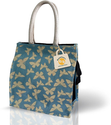

Handcraft HC-HB-009 Multipurpose Bag(Multicolor, 10 inch)
