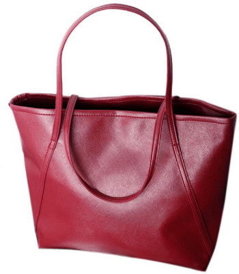 

FemmeStopper FMS-HB-119 Shoulder Bag(Maroon, 14 inch)