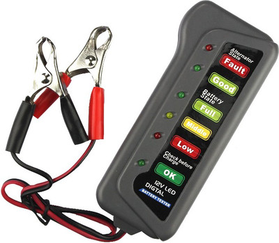 

Futaba 12V Battery Tester with Two Clips Digital Battery Tester