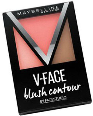 

Maybelline New Yorkn V Face Studio Contouring Blush, Peach(Peach)