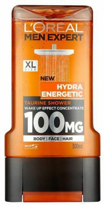 

L'Oreal Paris Men Expert Hydra Energetic Taurine Shower Gel 299ml(300 ml)