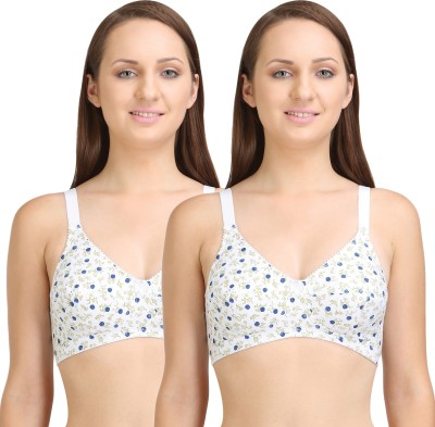 BodyCare B-C-D Cup Bra Women T-Shirt Non Padded Bra(White)