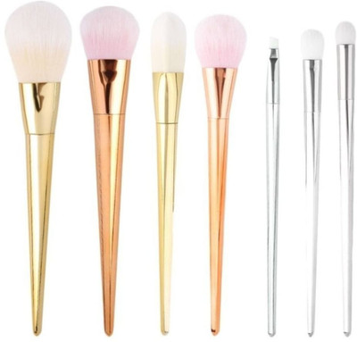 

SHAFIRE Cosmetic Make up Foundation Blush Shadow Brush (Set of 7)(Pack of 7)