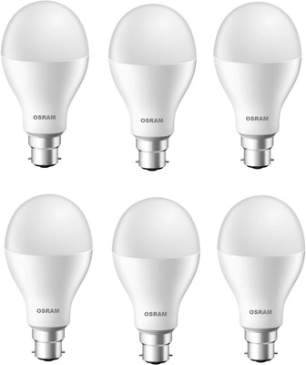 

Osram 12 W Round B22 LED Bulb(White, Pack of 6)