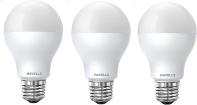 

Havells 10 W Standard E27 LED Bulb(White, Pack of 3)