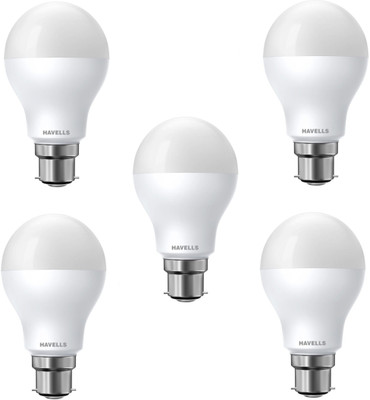 

Havells 10 W Standard B22 LED Bulb(Yellow, Pack of 5)