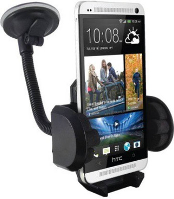 

MOBIGADGET Car Mobile Holder for Windshield(Black)