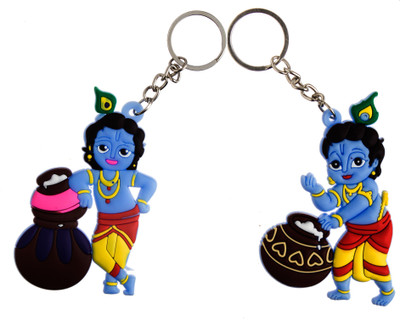 

Techpro Singlesided Krishna Combo Pack Key Chain(Multicolor)