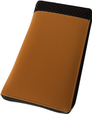 

SAW LEATHER GOODS Casual Tan Clutch