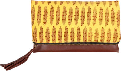 

Ethnic Rajasthan Party Brown Clutch