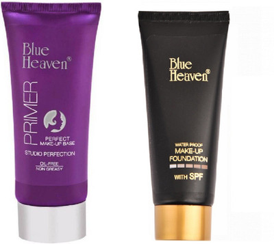 

Blue Heaven Perfect Match Studio Perfection Primer with tube foundation(Set of 2)