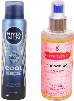 

Nivea COOL KICK with ENCHANTED WOMEN(Set of 2)