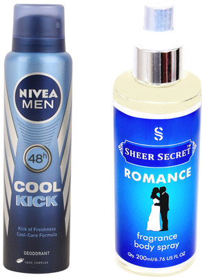 Nivea COOL KICK with ROMANCE(Set of 2)