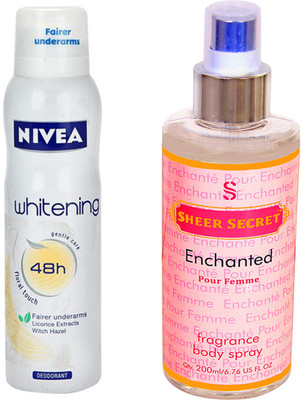 

Nivea FRESH FLORAL with ENCHANTED WOMEN(Set of 2)