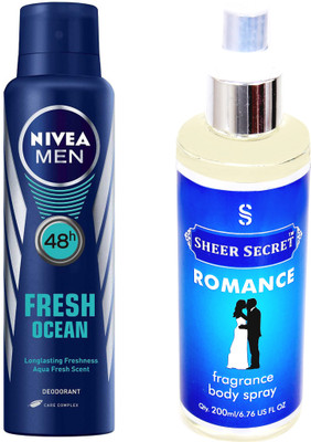

Nivea FRESH OCEAN with ROMANCE(Set of 2)