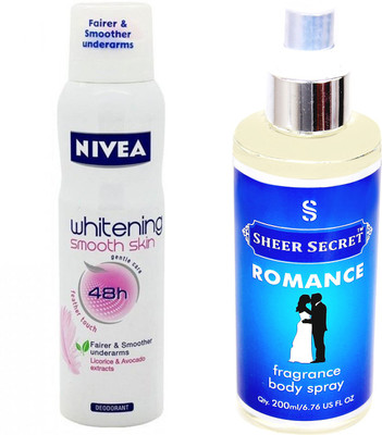 

Nivea SMOOTH SKIN with ROMANCE(Set of 2)
