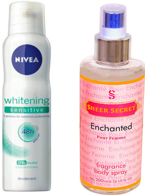 

Nivea SENSITIVE with ENCHANTED WOMEN(Set of 2)