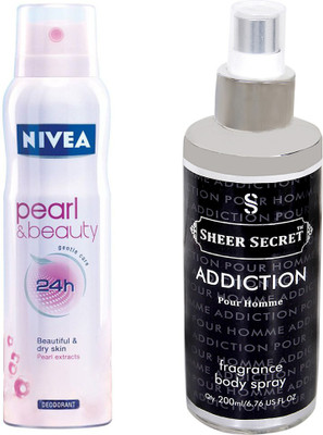

Nivea PEARL AND BEAUTY with ADDICTION MEN(Set of 2)