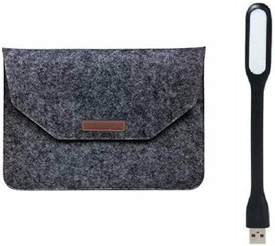 

LUKE 13 Inch Laptop Sleeve 13.3 Inch for Macbook Air 13.3 / Pro 13 inch / 13.3 Retina Display/13inch new touch bar/ 12.9 Inch iPad Case Bag 13" compatible with Apple / Samsung / Sony Notebook ((Black)) Combo Set