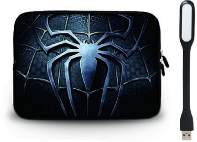 

LUKE Spider Theme Soft Water-proof Neoprene Carrying Case Sleeve Bag For Macbook Air 13 Inch(Models: A1369 and A1466) with usb cable Combo Set