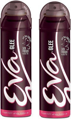 

EVA Glee Deodorant Spray Combo Pack of 2 (125ML each) Deodorant Spray - For Women(250 ml, Pack of 2)