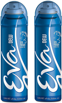 

EVA Dew Deodorant Spray Combo Pack of 2 (125ML each) Deodorant Spray - For Women(250 ml, Pack of 2)