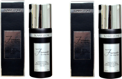 

Lust by Sunny Leone 2 Forever Perfume Body Spray - For Men(300 ml, Pack of 2)