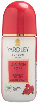 

Yardley London 1 London Rose Deodorant Roll-on - For Men & Women(Pack of 1) Deodorant Roll-on - For Men & Women(50 ml)
