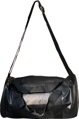 

Cp Bigbasket (Expandable) Trendy stylish Sport Travel Duffle (16 x 9 x 9) Inch Size Gym Bag(Black)