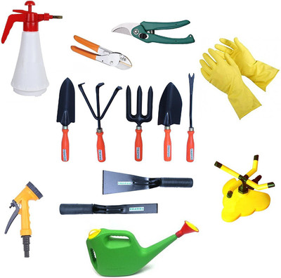 

Truphe Garden Tools Box (14 In 1 Garden Tool Box Combo Pack) Garden Tool Kit(14 Tools)