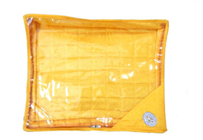 

RK Brands Cover Designer Saree Cover 398(Yellow)