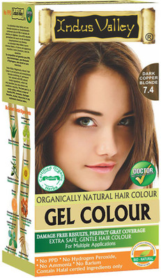 Buy Indus Valley Organically Natural Hair Color Dark Copper Blonde