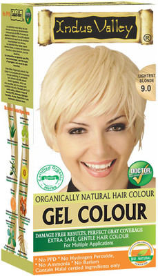 

Indus Valley Organically Natural Gel Lightest Blonde 9.0 Hair Color(Lightest Blonde)
