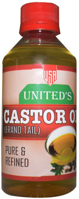 

United's Castor Oil ( ERAND TAIL) PURE & REFIND Oil Hair Oil(200 ml)