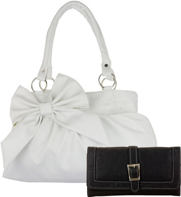 

JG Shoppe Hand-held Bag(White)